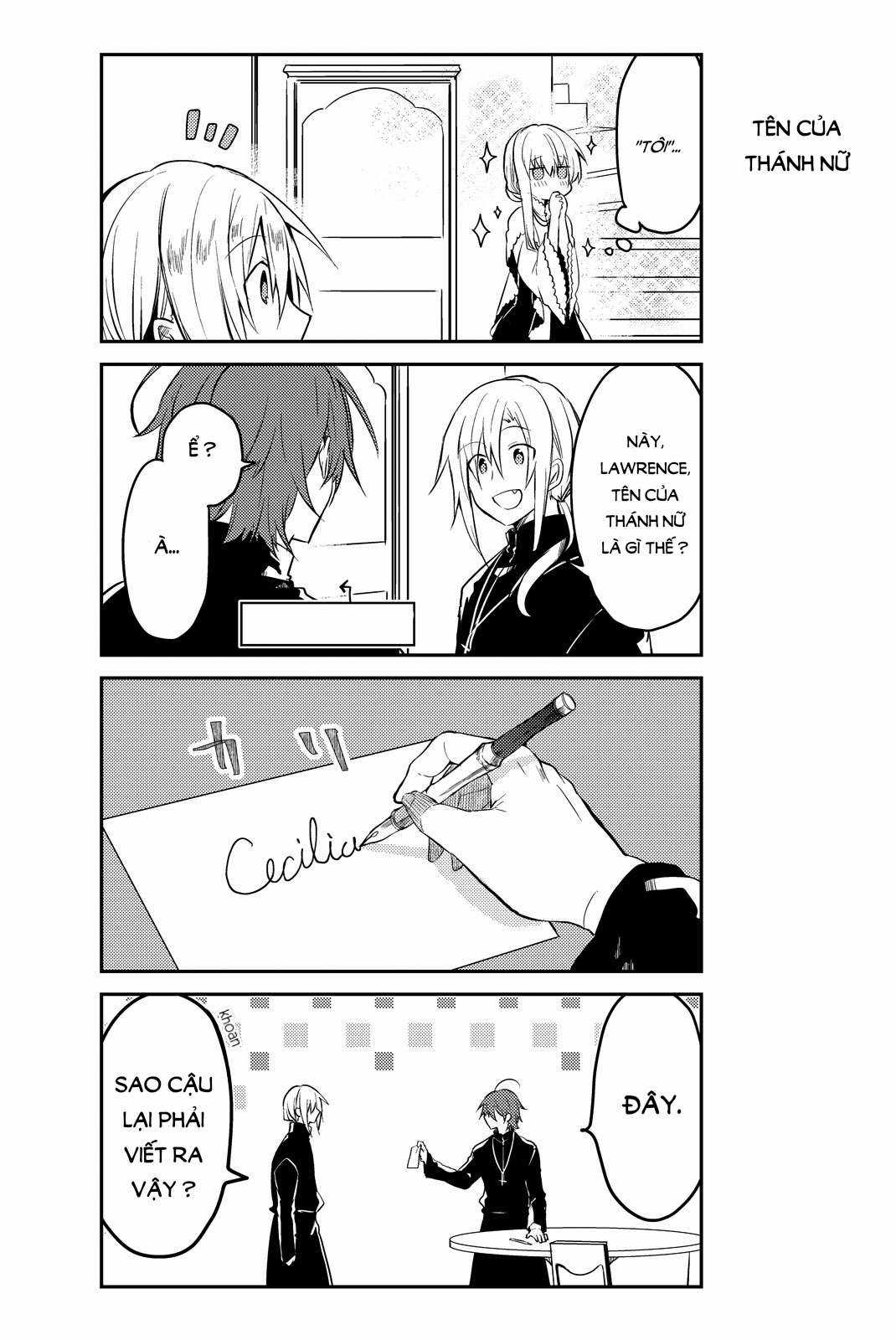 Shiro Seijo to Kuro Bokushi Chapter 4 trang 11