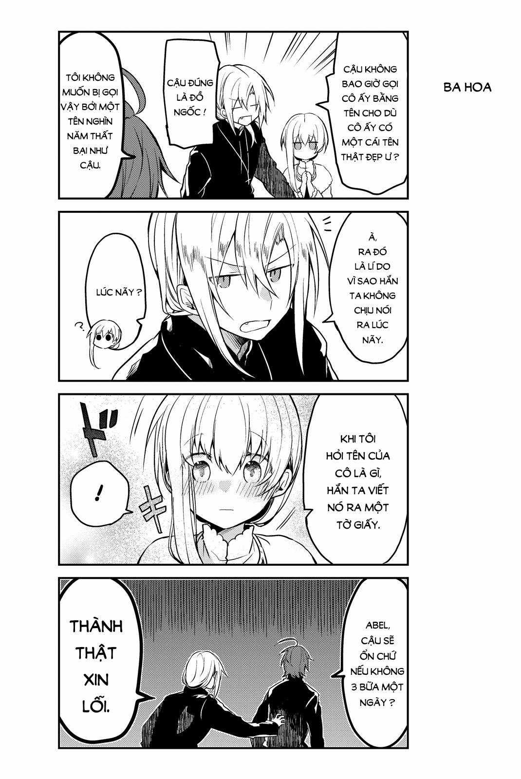 Shiro Seijo to Kuro Bokushi Chapter 4 trang 13