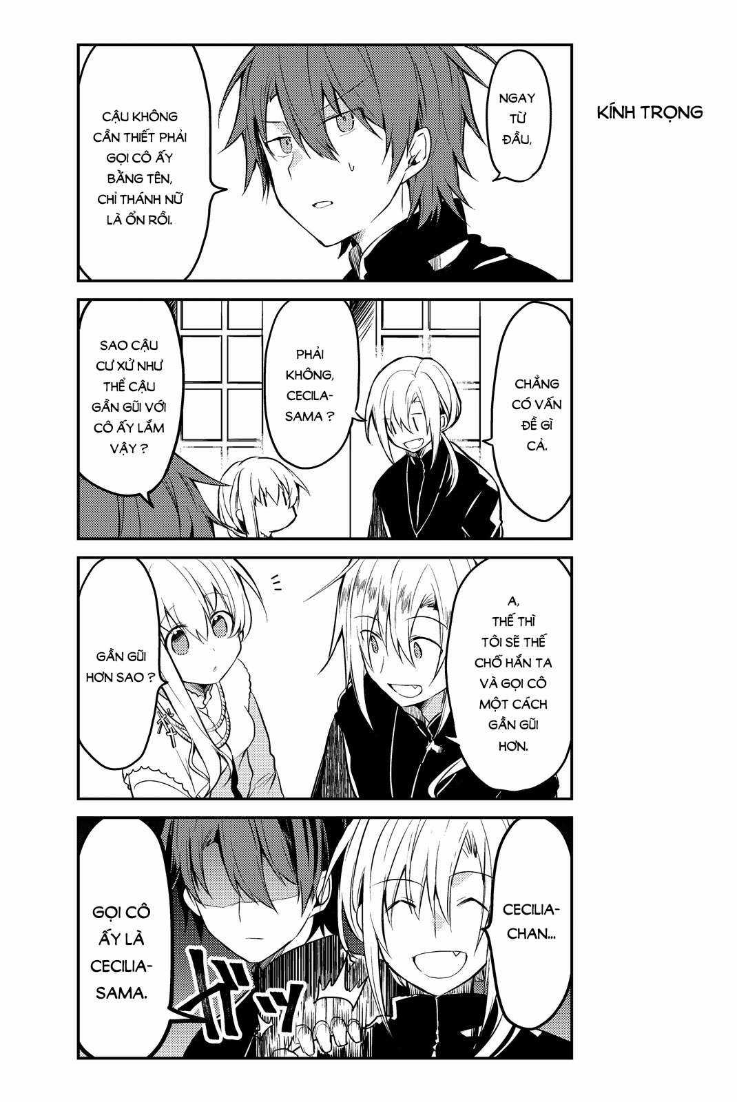 Shiro Seijo to Kuro Bokushi Chapter 4 trang 14