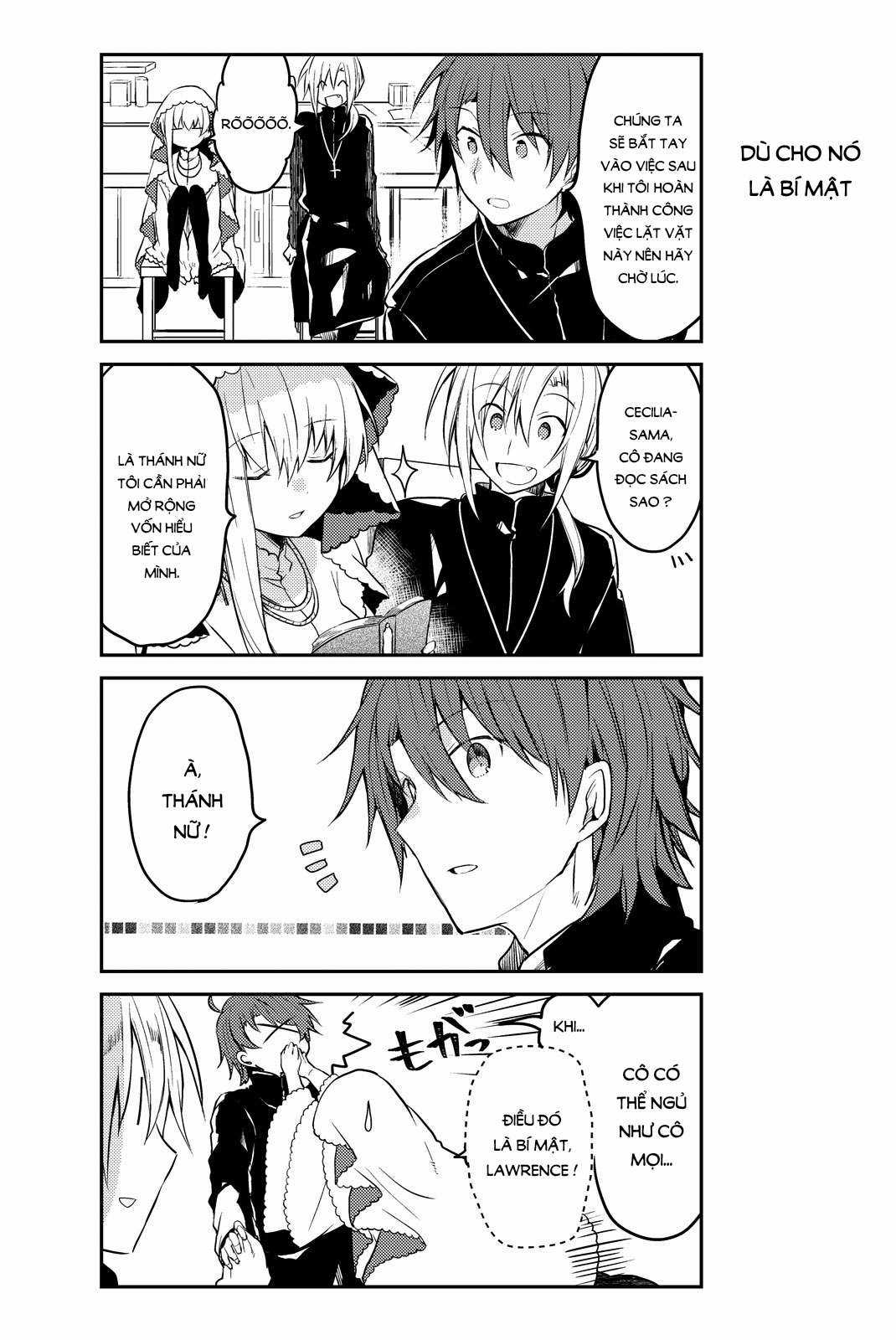 Shiro Seijo to Kuro Bokushi Chapter 4 trang 15