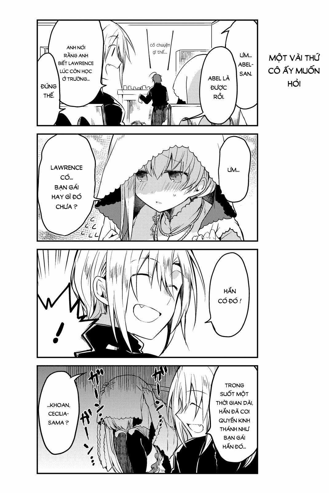 Shiro Seijo to Kuro Bokushi Chapter 4 trang 17