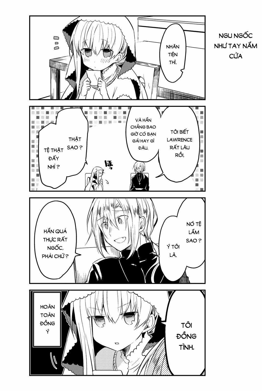 Shiro Seijo to Kuro Bokushi Chapter 4 trang 19