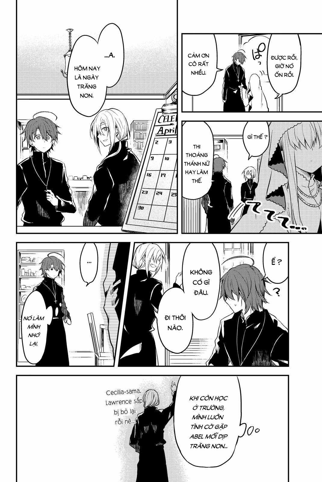 Shiro Seijo to Kuro Bokushi Chapter 4 trang 21