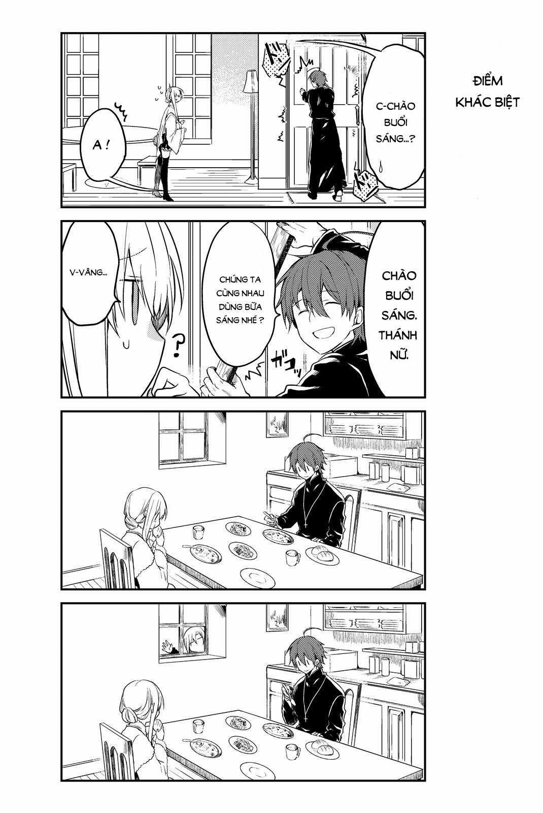 Shiro Seijo to Kuro Bokushi Chapter 4 trang 3