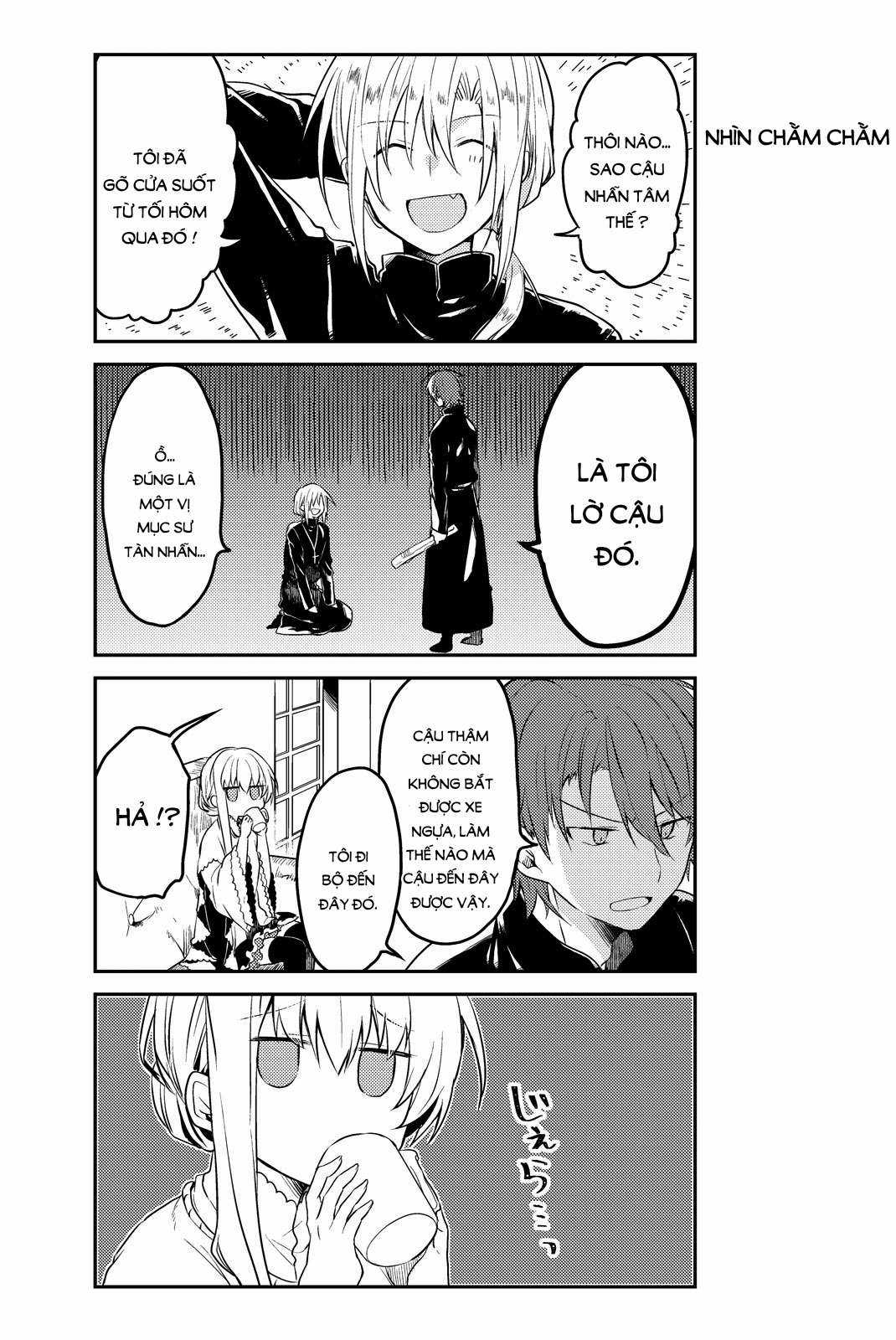 Shiro Seijo to Kuro Bokushi Chapter 4 trang 4