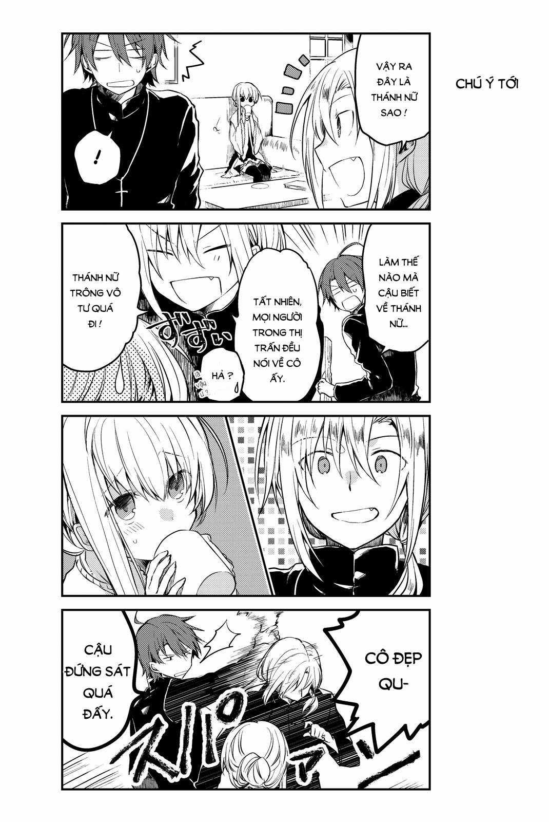 Shiro Seijo to Kuro Bokushi Chapter 4 trang 5