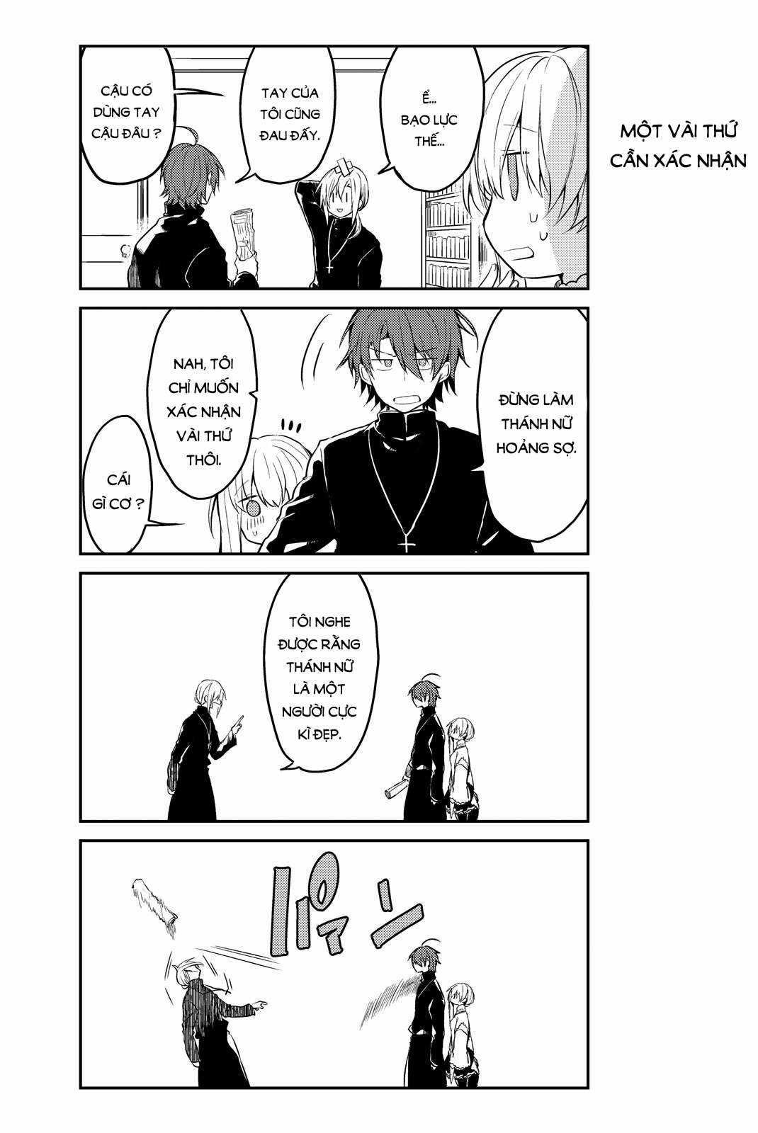 Shiro Seijo to Kuro Bokushi Chapter 4 trang 6