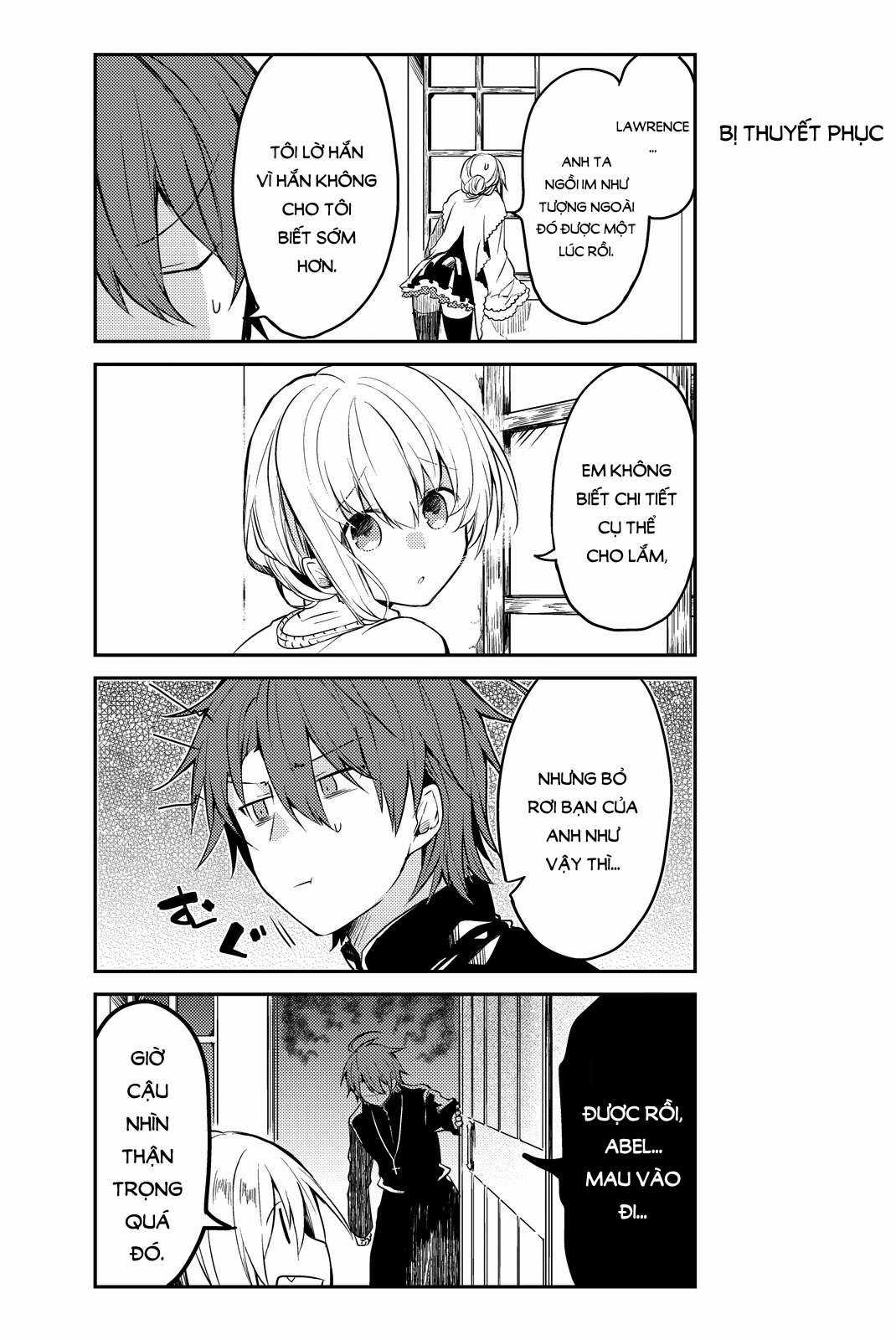 Shiro Seijo to Kuro Bokushi Chapter 4 trang 8