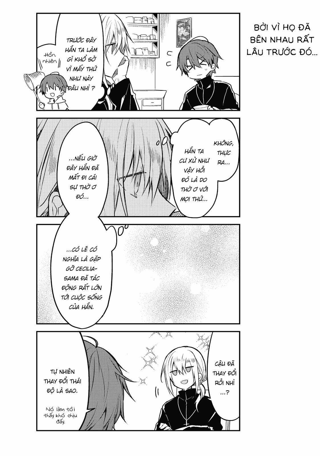 Shiro Seijo to Kuro Bokushi Chapter 40 trang 13