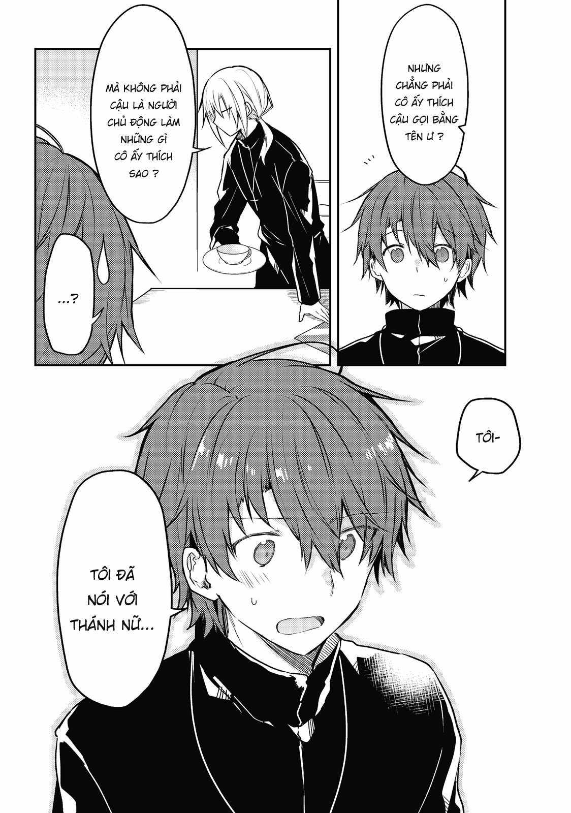 Shiro Seijo to Kuro Bokushi Chapter 40 trang 14