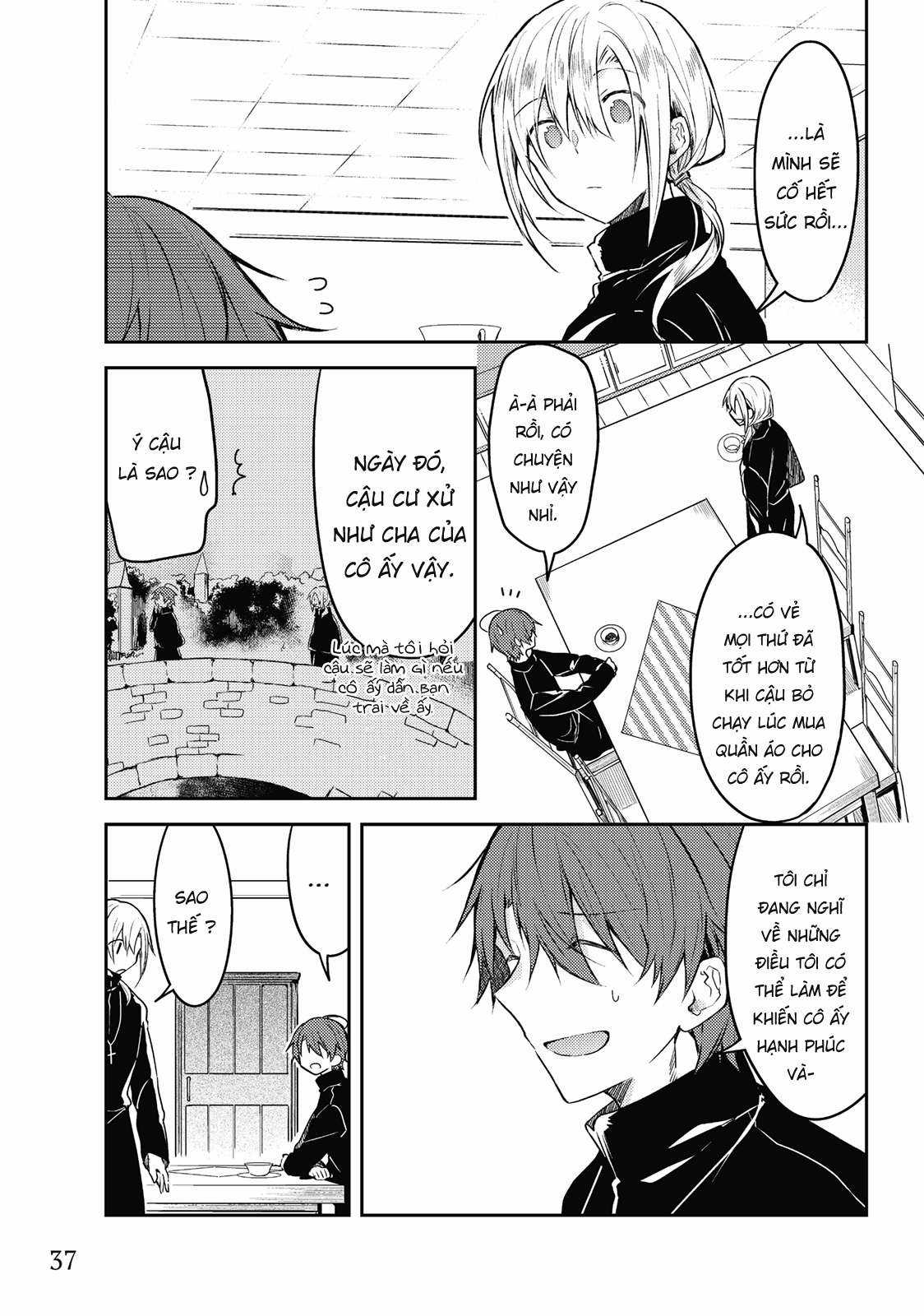 Shiro Seijo to Kuro Bokushi Chapter 40 trang 15