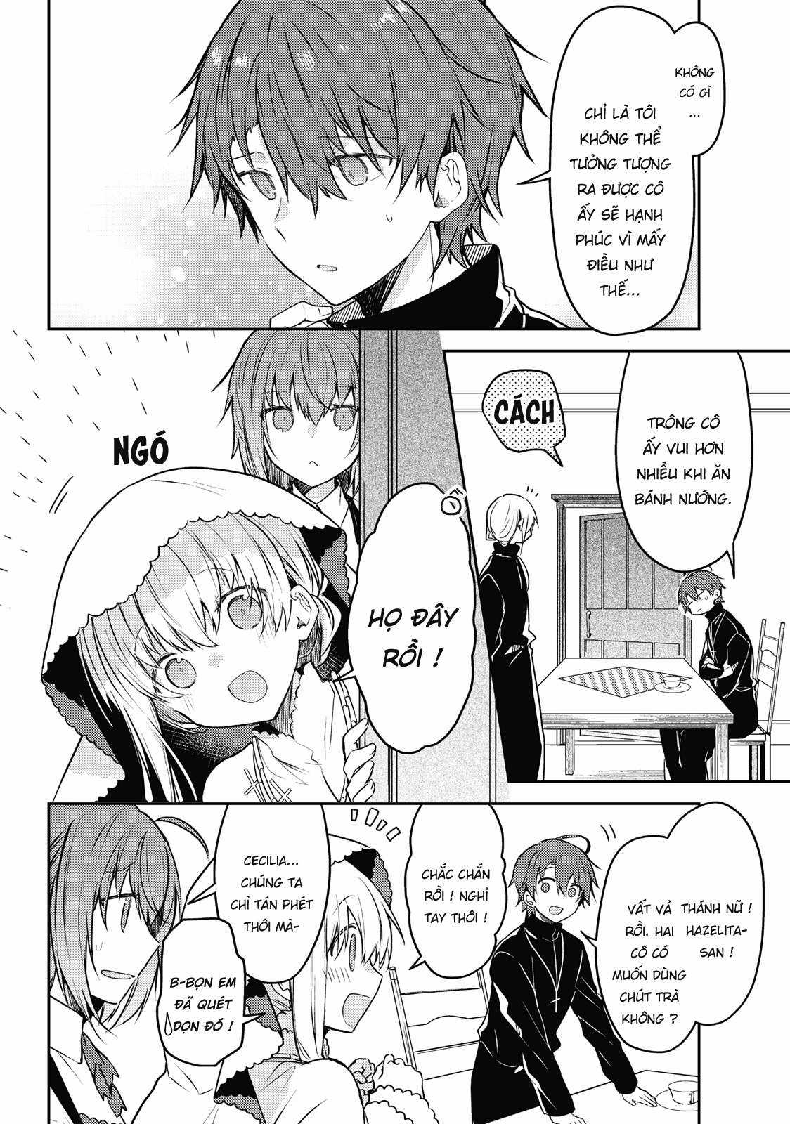 Shiro Seijo to Kuro Bokushi Chapter 40 trang 16