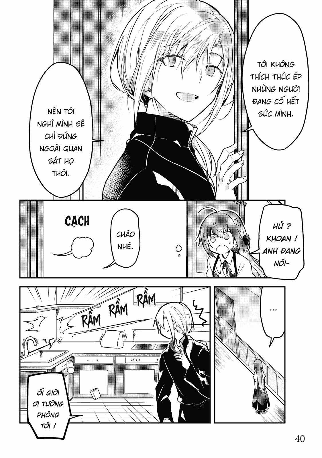 Shiro Seijo to Kuro Bokushi Chapter 40 trang 18