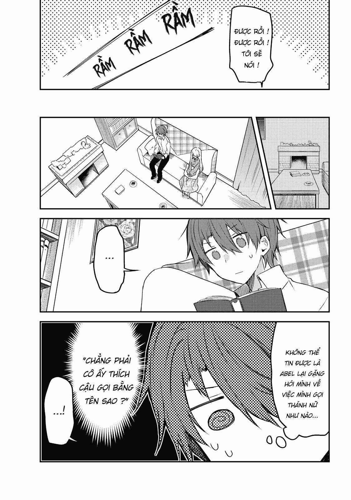 Shiro Seijo to Kuro Bokushi Chapter 40 trang 19