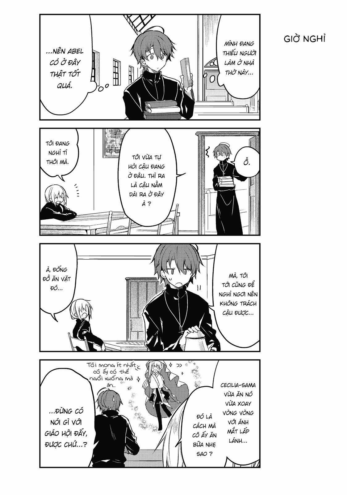 Shiro Seijo to Kuro Bokushi Chapter 40 trang 8