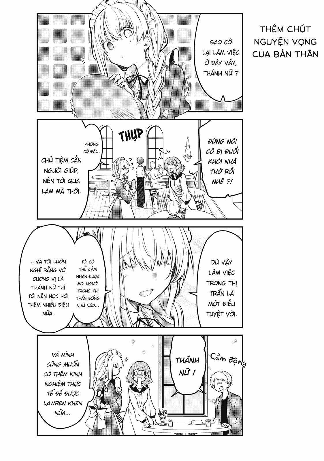 Shiro Seijo to Kuro Bokushi Chapter 41 trang 10