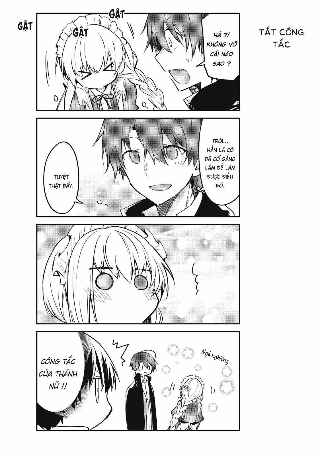 Shiro Seijo to Kuro Bokushi Chapter 41 trang 16