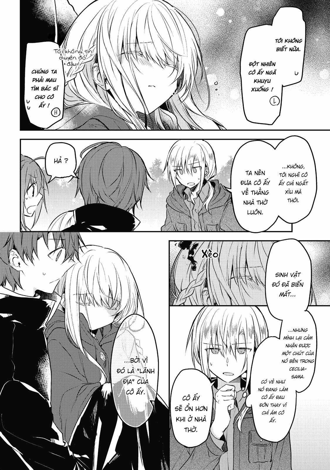 Shiro Seijo to Kuro Bokushi Chapter 42 trang 14