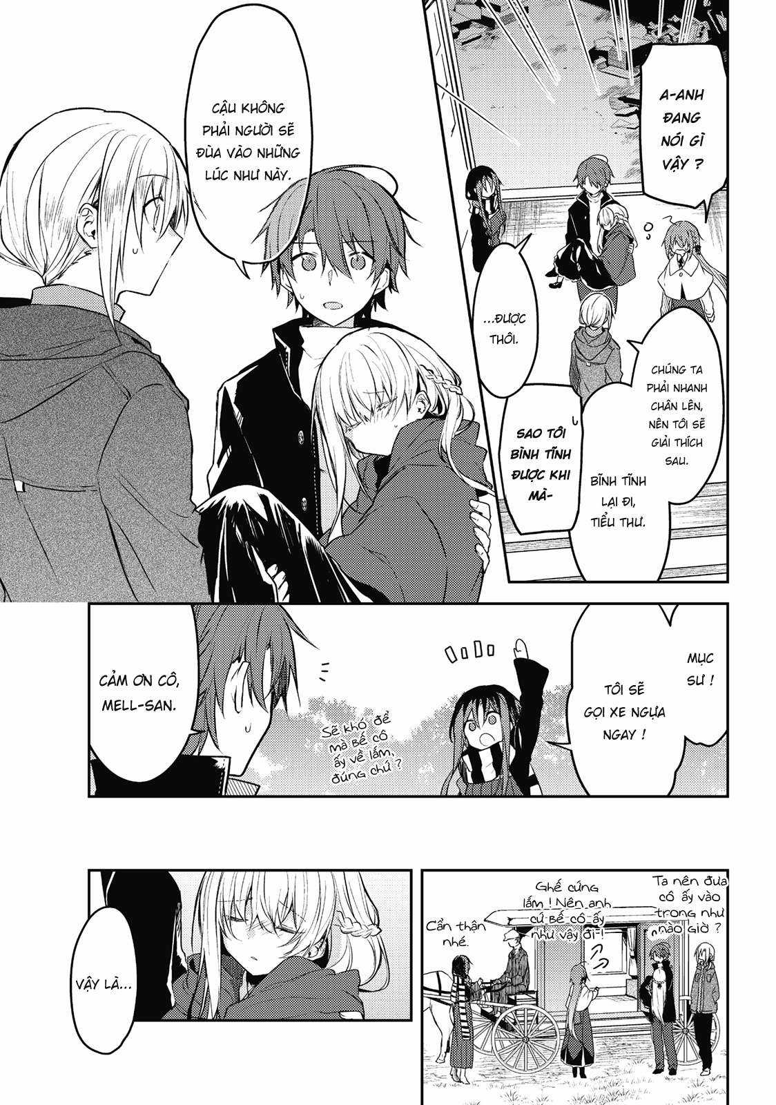 Shiro Seijo to Kuro Bokushi Chapter 42 trang 15