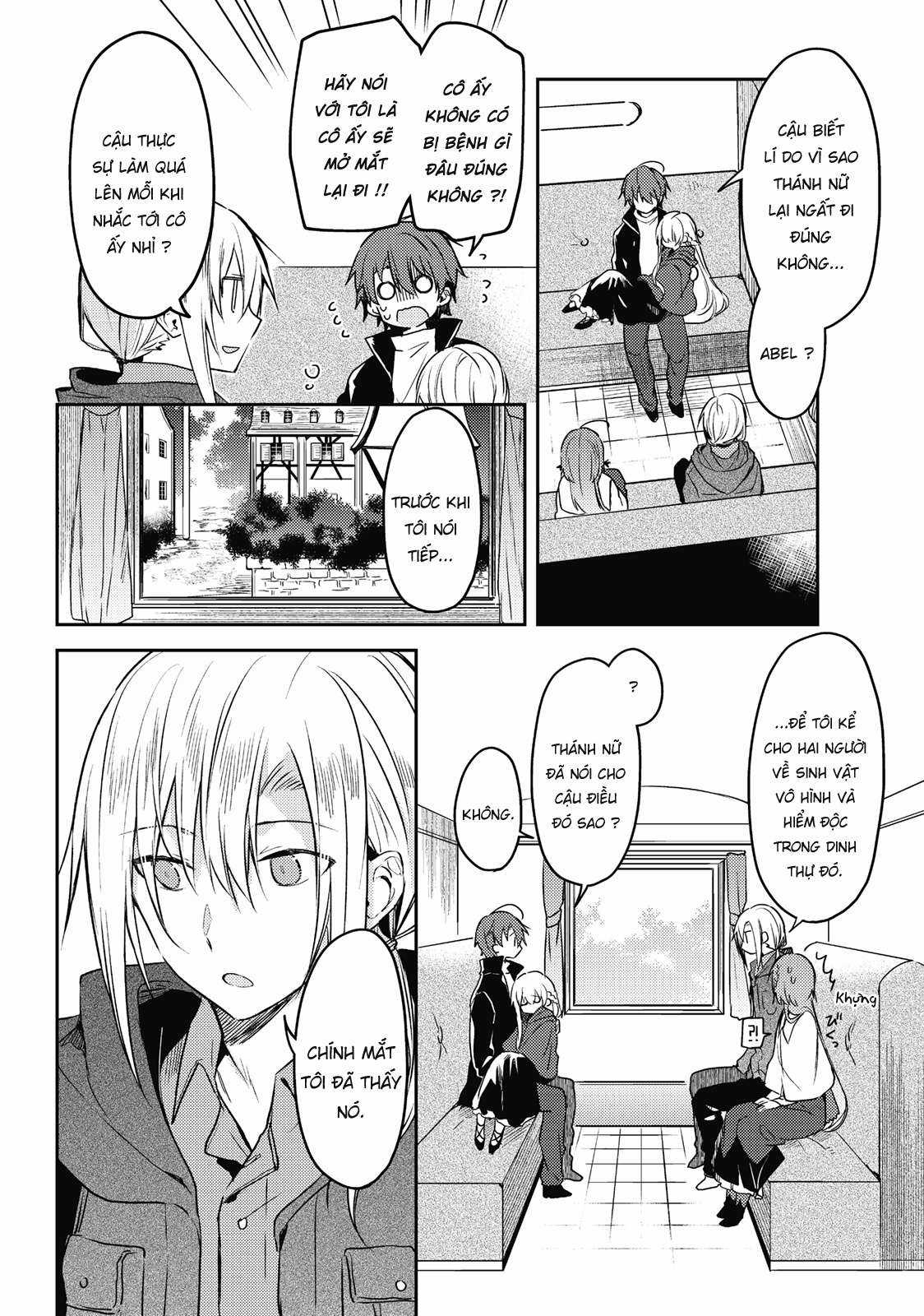 Shiro Seijo to Kuro Bokushi Chapter 42 trang 16