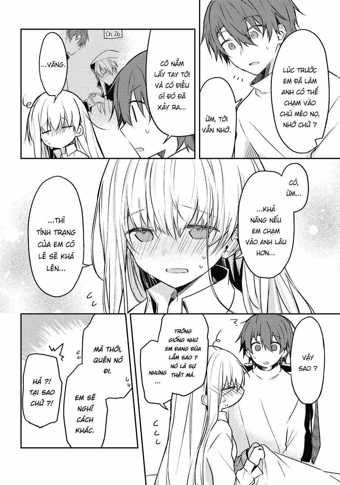 Shiro Seijo to Kuro Bokushi Chapter 43 trang 10