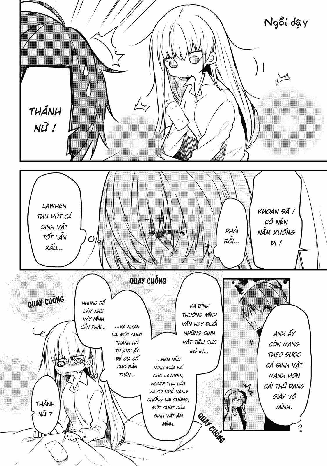 Shiro Seijo to Kuro Bokushi Chapter 43 trang 8