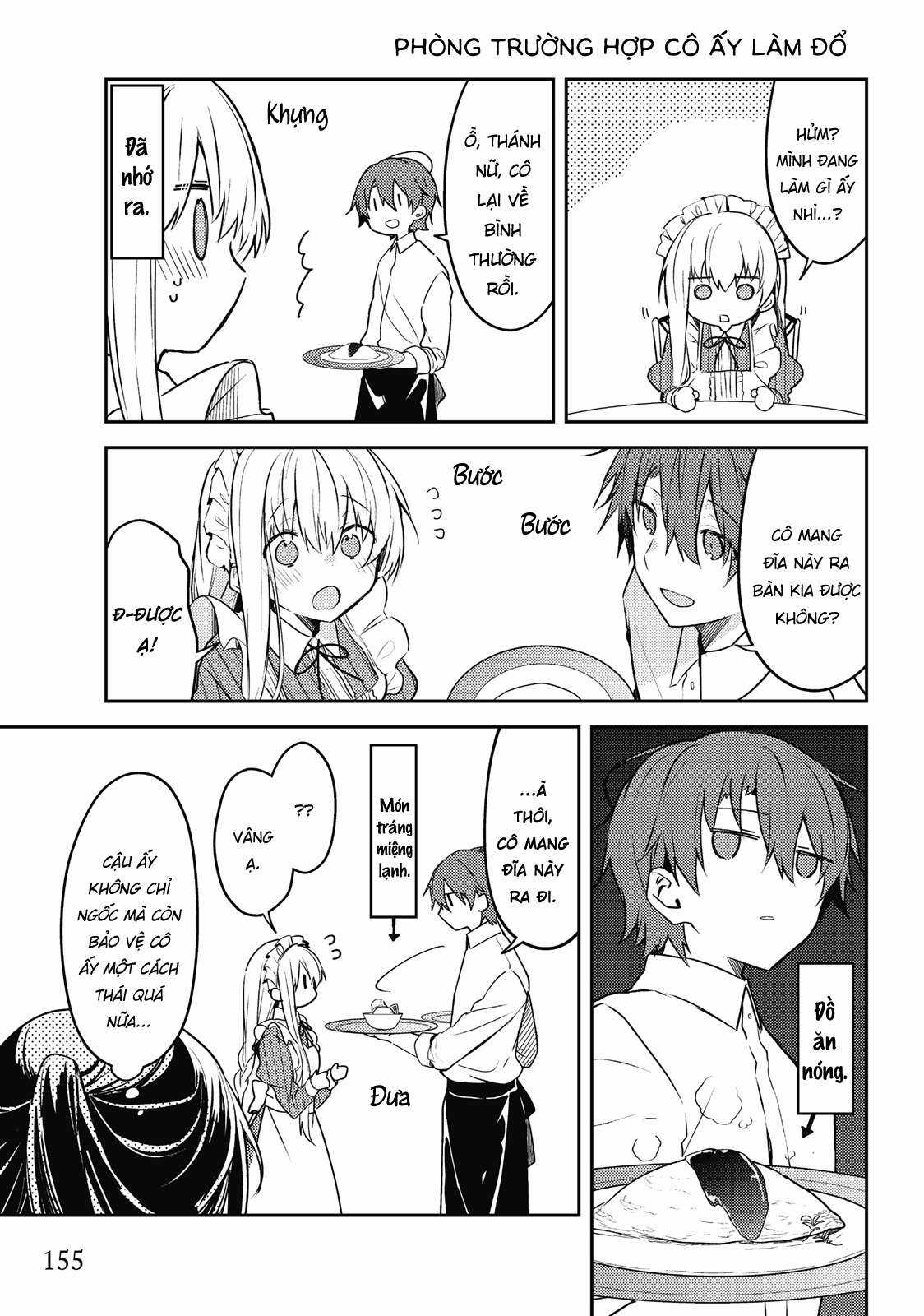 Shiro Seijo to Kuro Bokushi Chapter 44.5 trang 4