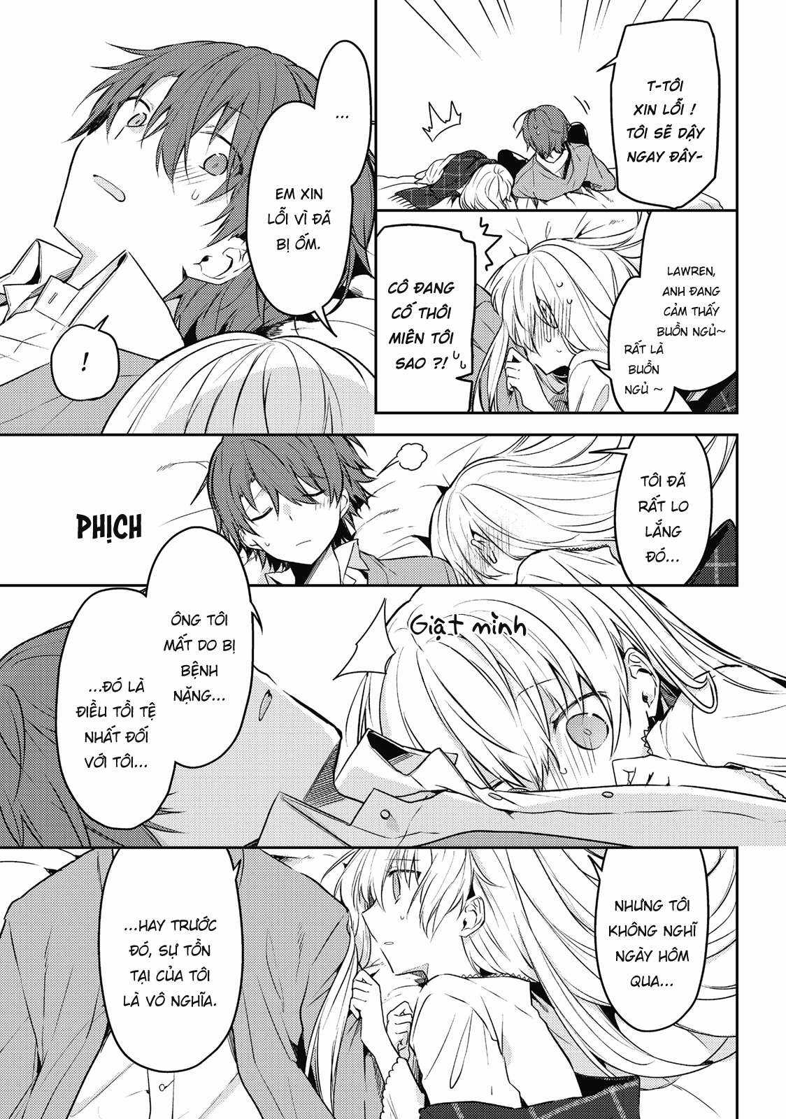 Shiro Seijo to Kuro Bokushi Chapter 44 trang 15