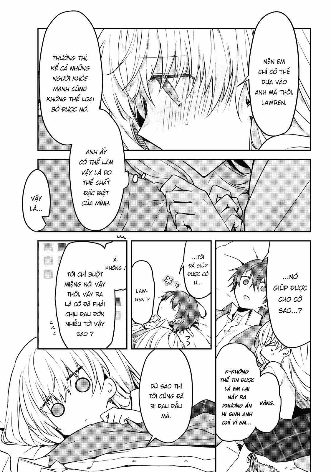 Shiro Seijo to Kuro Bokushi Chapter 44 trang 19