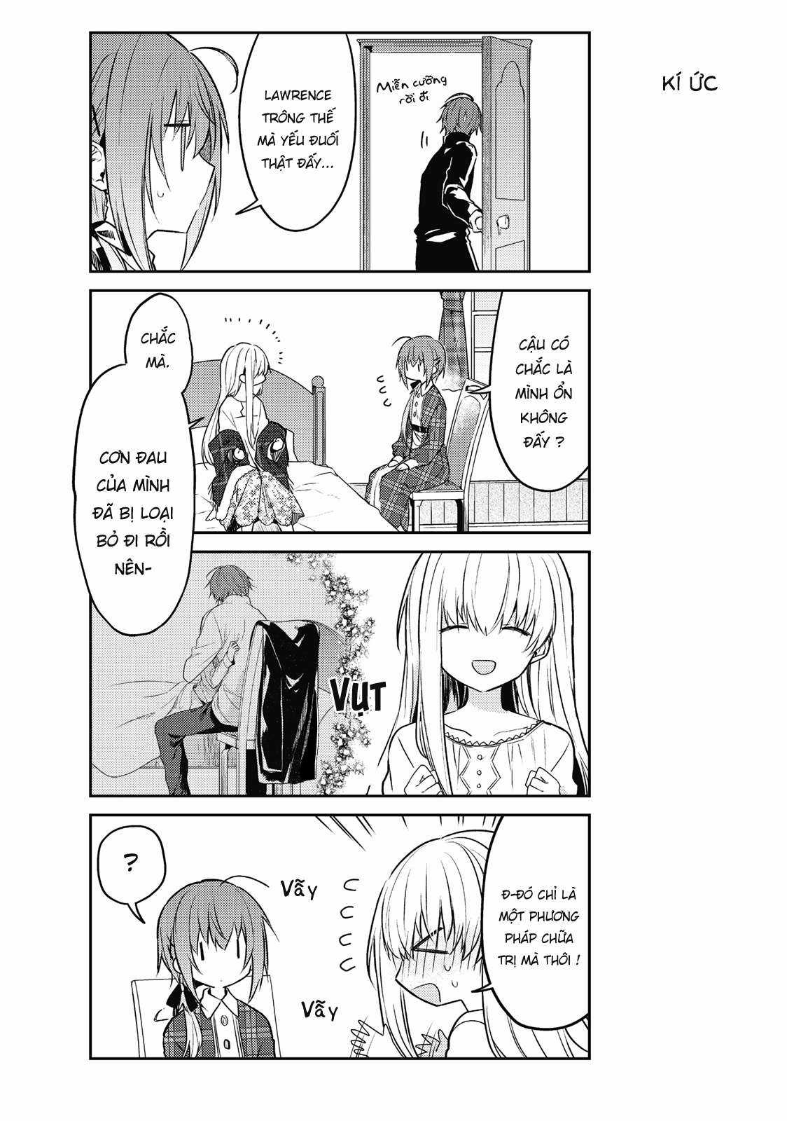 Shiro Seijo to Kuro Bokushi Chapter 44 trang 4