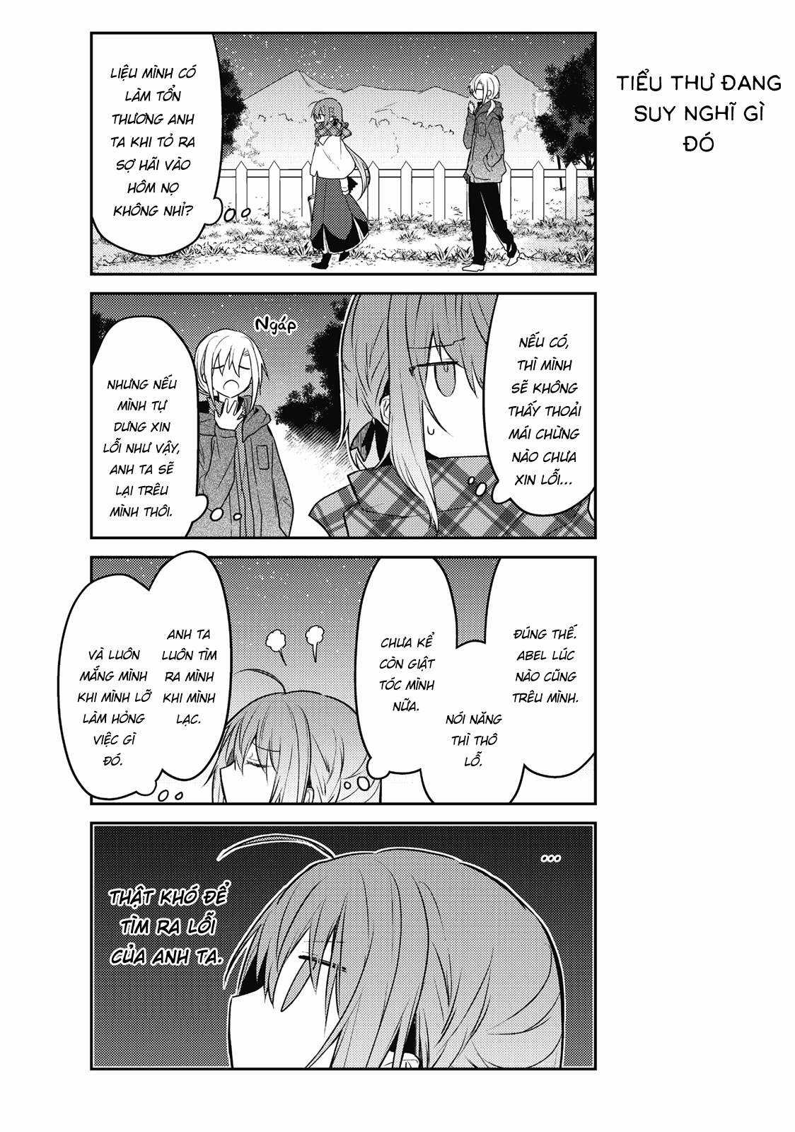 Shiro Seijo to Kuro Bokushi Chapter 45 trang 10