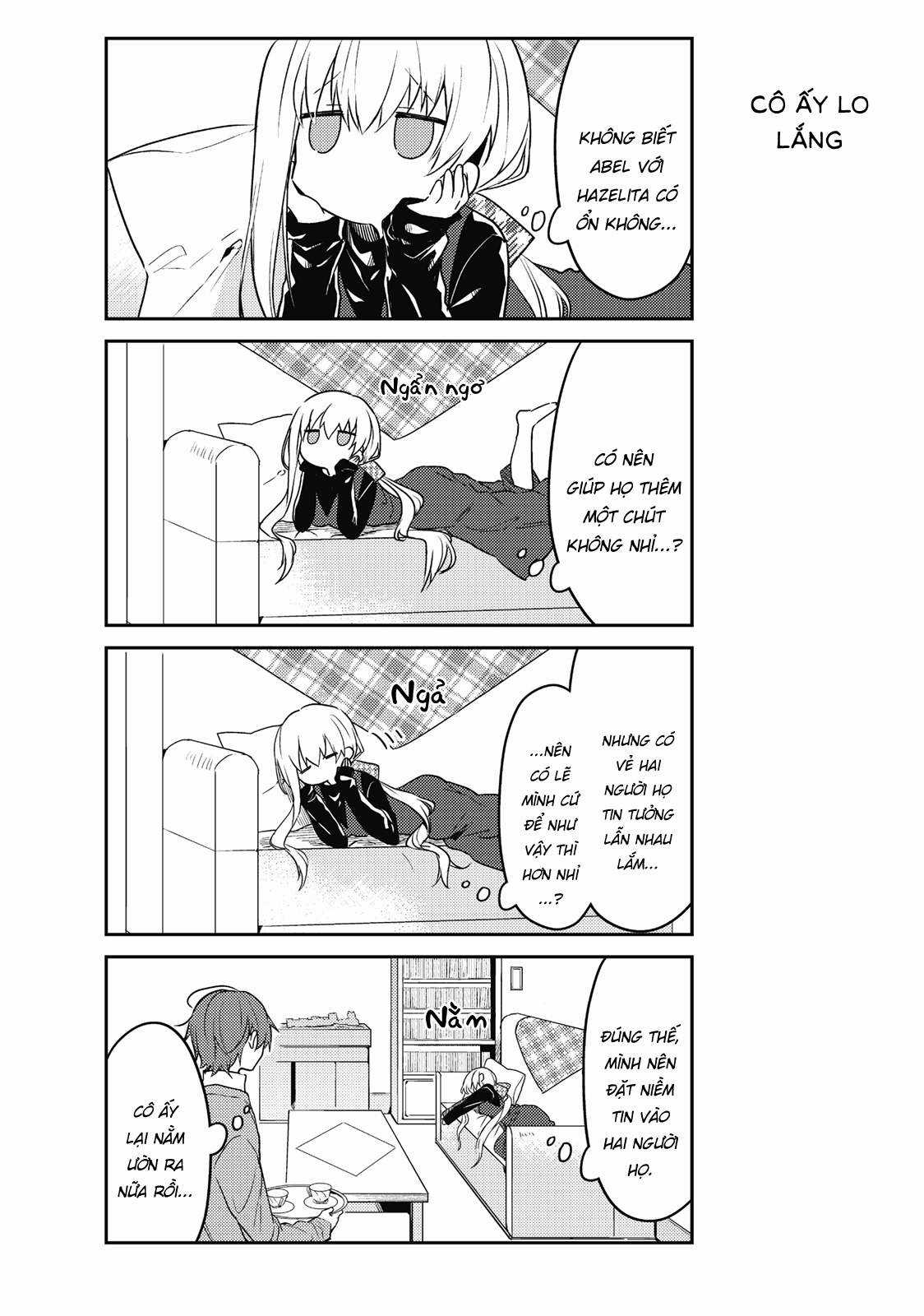 Shiro Seijo to Kuro Bokushi Chapter 45 trang 16