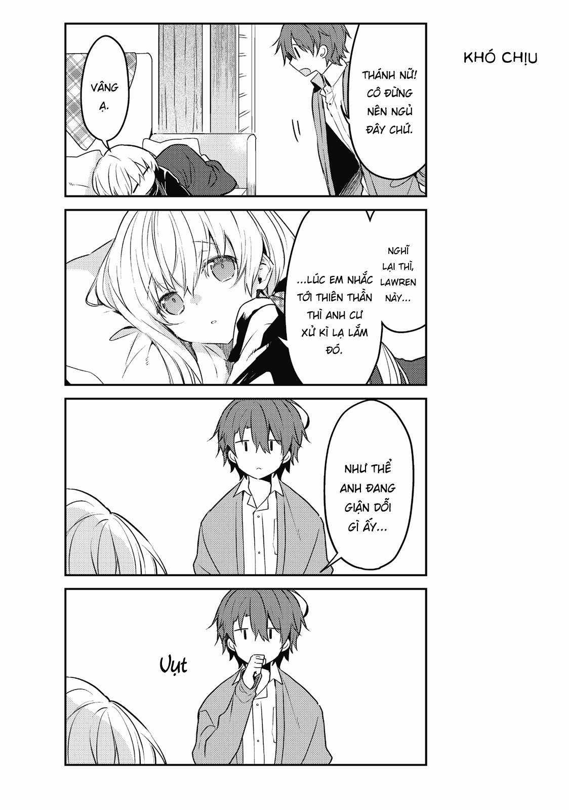 Shiro Seijo to Kuro Bokushi Chapter 45 trang 17