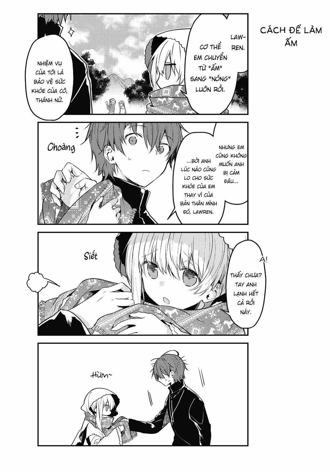 Shiro Seijo to Kuro Bokushi Chapter 45 trang 3