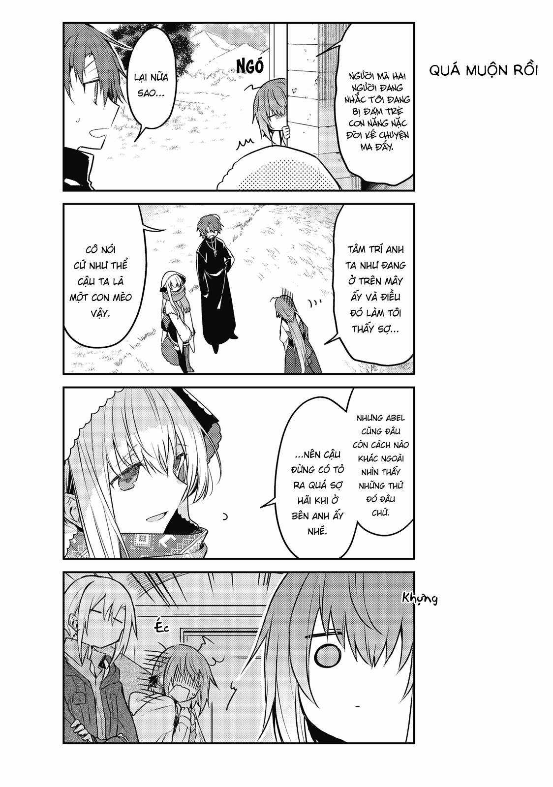 Shiro Seijo to Kuro Bokushi Chapter 45 trang 6