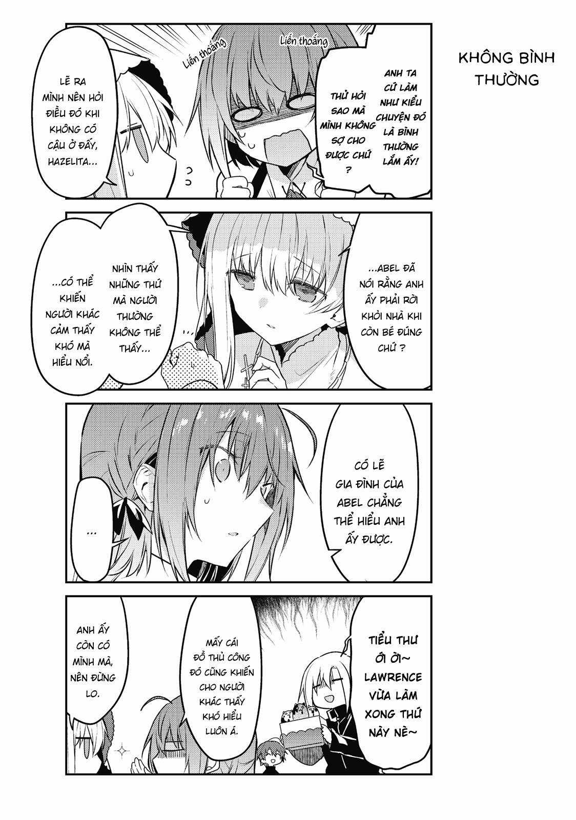 Shiro Seijo to Kuro Bokushi Chapter 45 trang 8