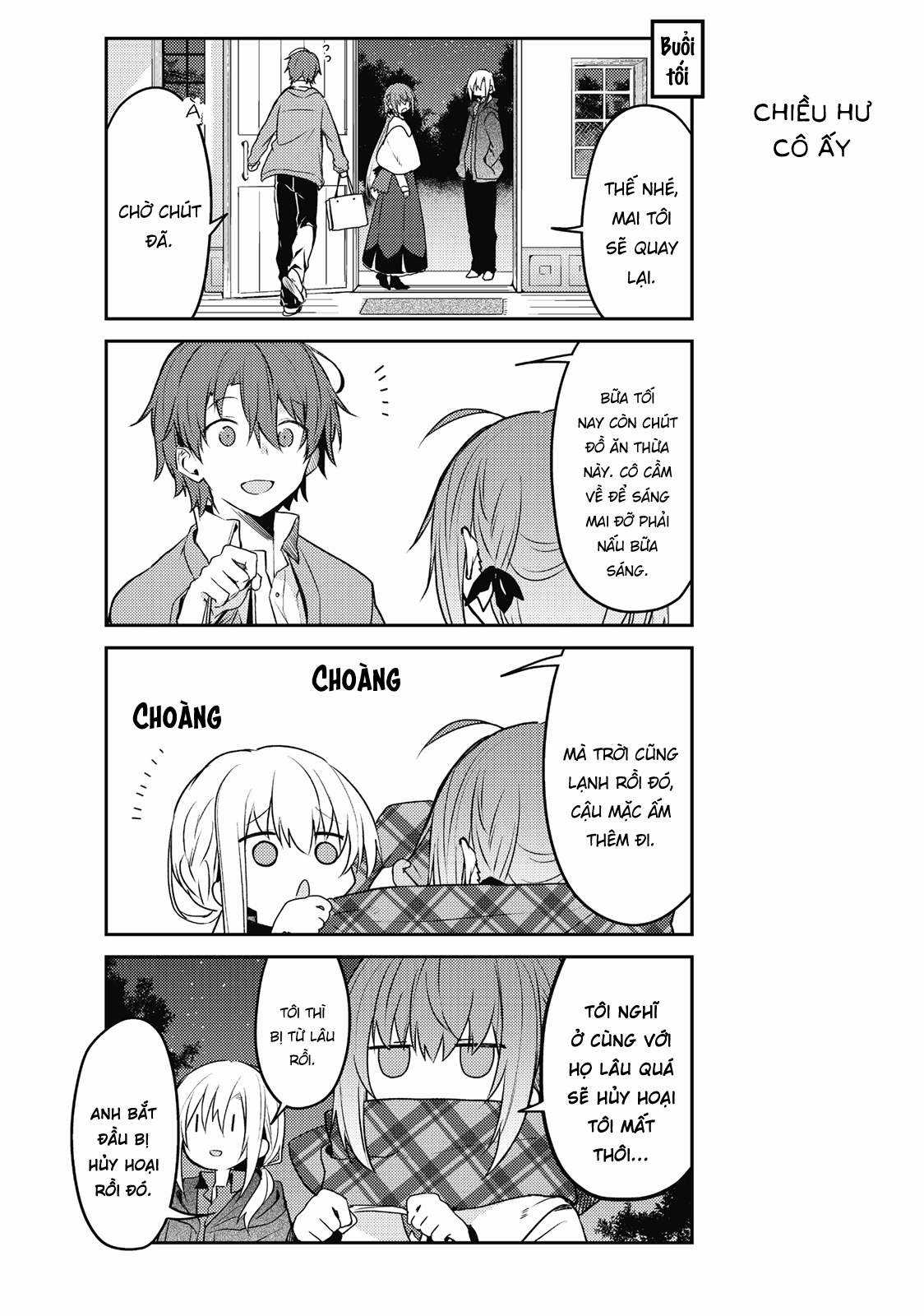 Shiro Seijo to Kuro Bokushi Chapter 45 trang 9