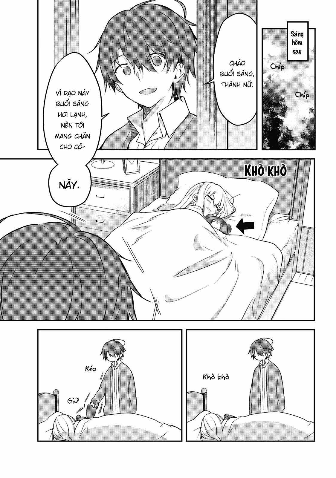 Shiro Seijo to Kuro Bokushi Chapter 46 trang 21