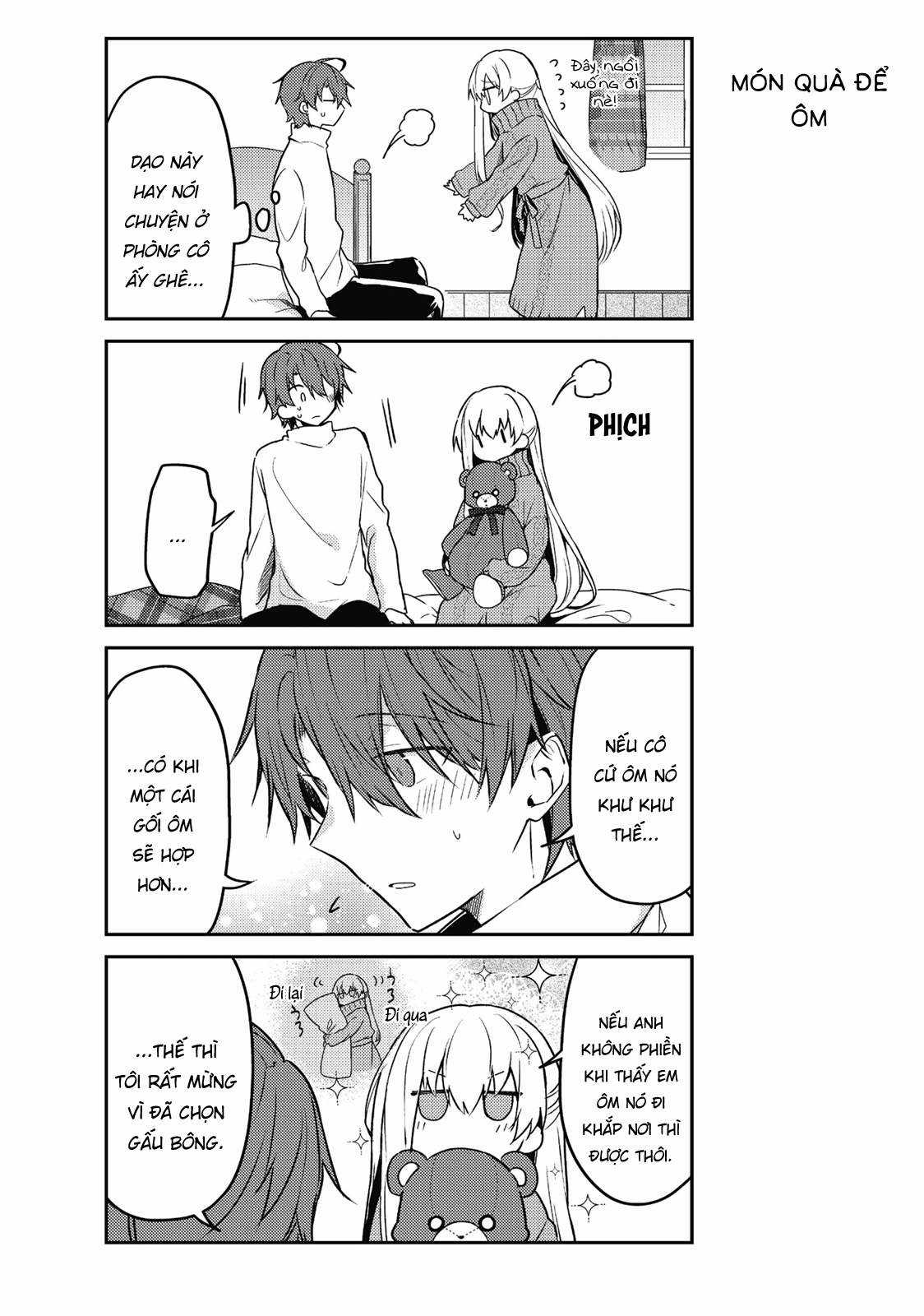 Shiro Seijo to Kuro Bokushi Chapter 47 trang 14