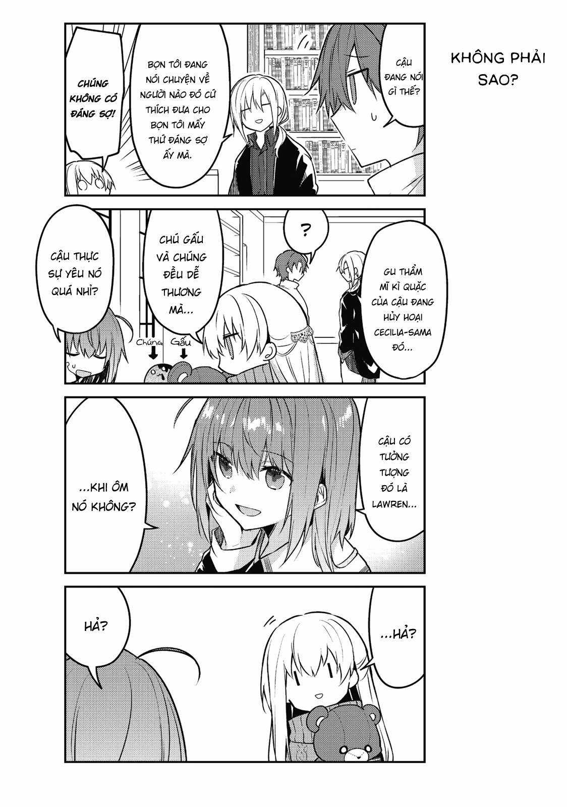 Shiro Seijo to Kuro Bokushi Chapter 47 trang 8