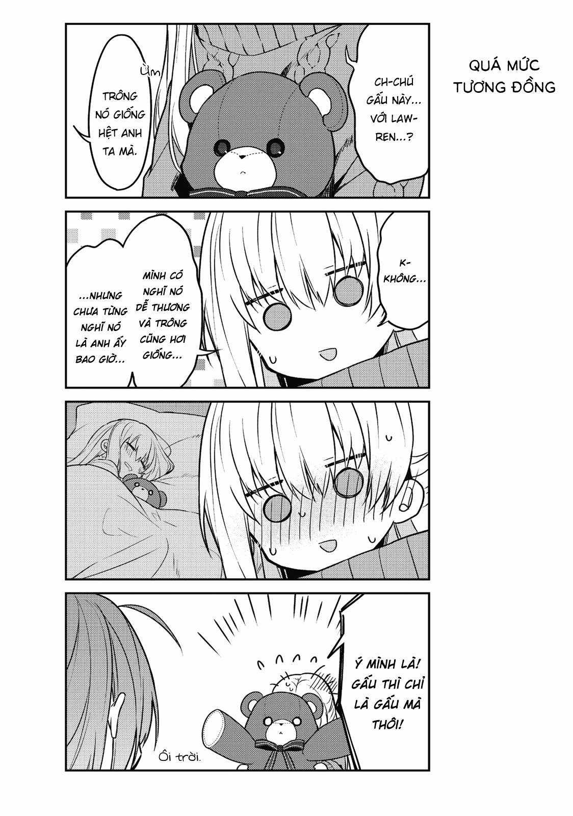 Shiro Seijo to Kuro Bokushi Chapter 47 trang 9