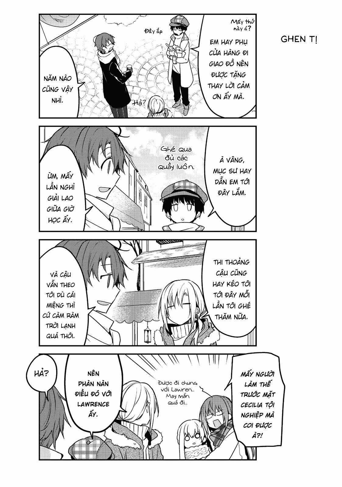 Shiro Seijo to Kuro Bokushi Chapter 48 trang 10