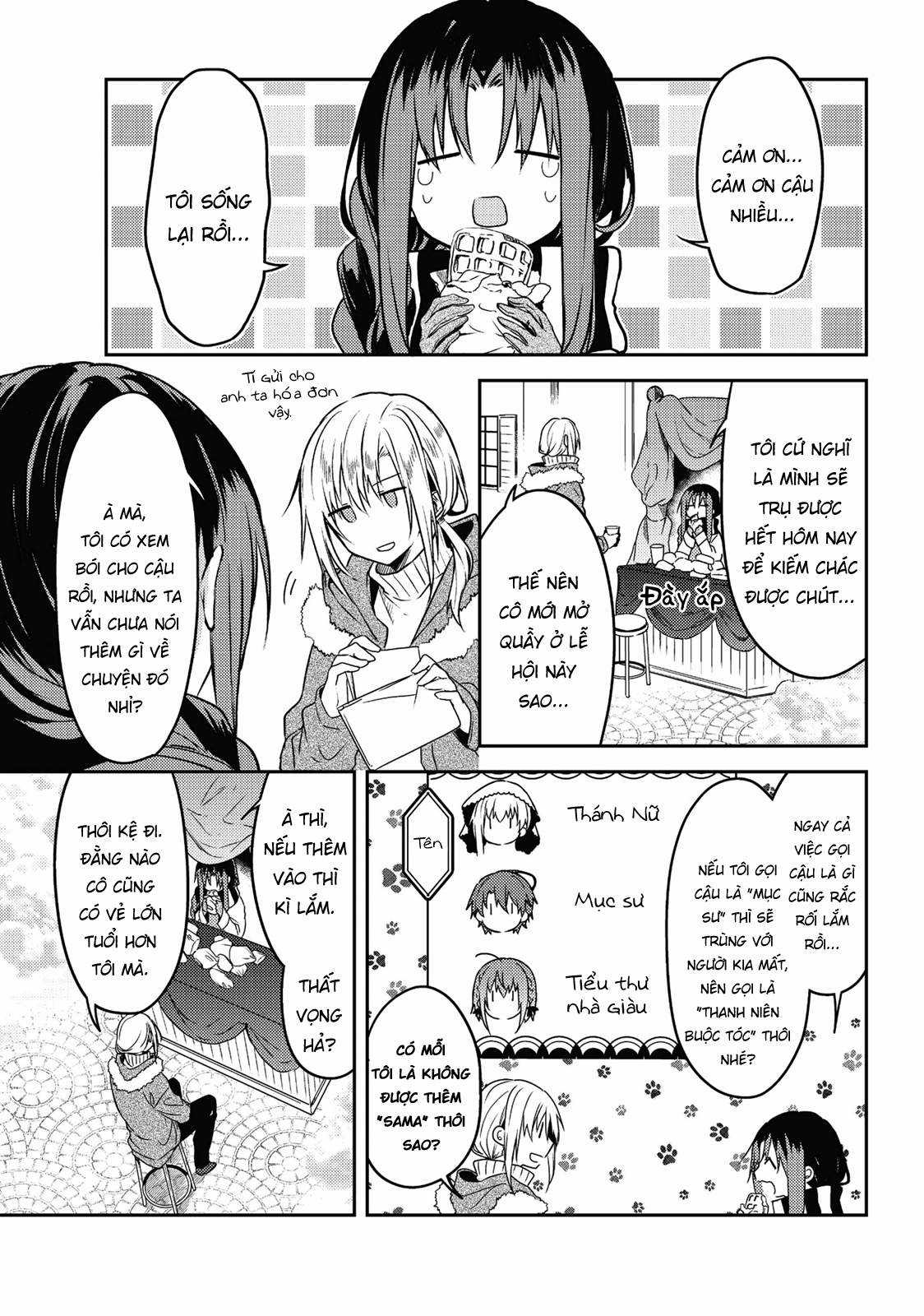 Shiro Seijo to Kuro Bokushi Chapter 48 trang 19