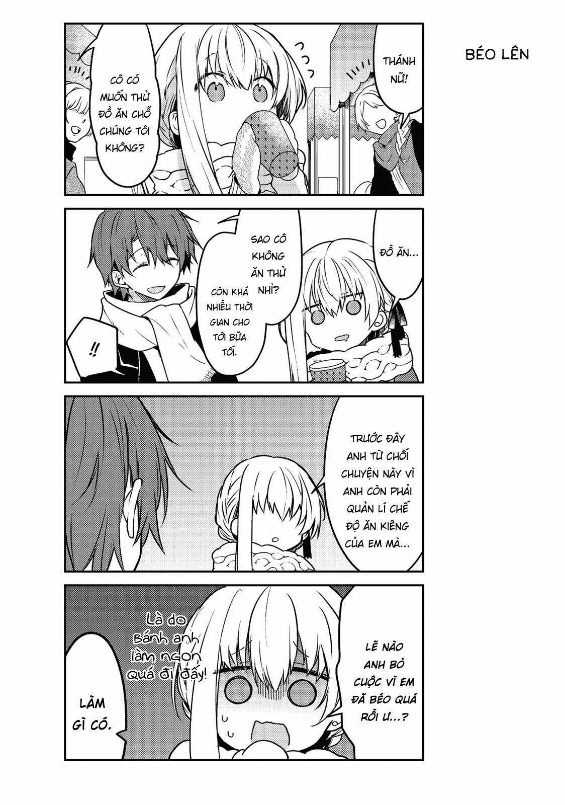 Shiro Seijo to Kuro Bokushi Chapter 48 trang 8