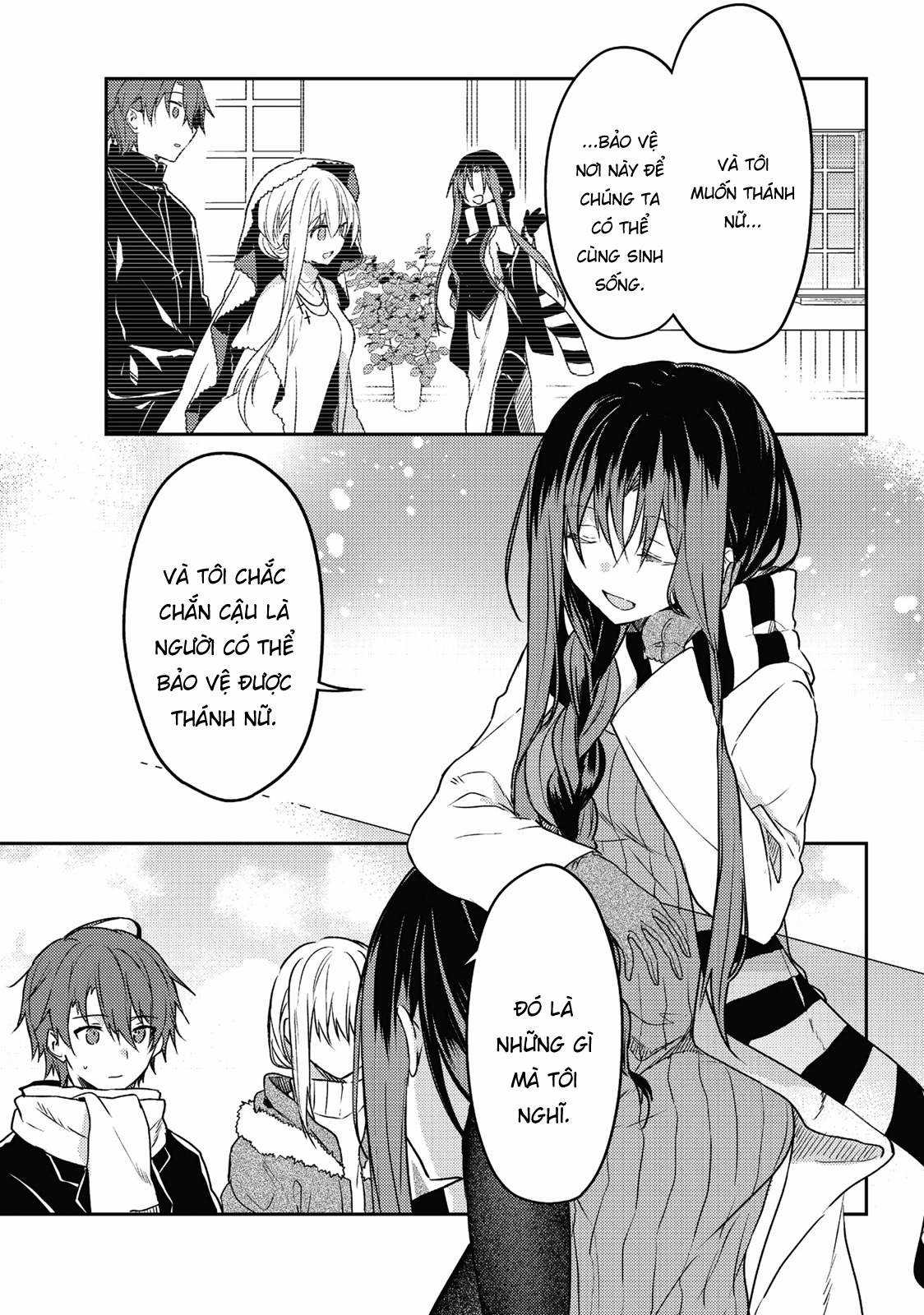 Shiro Seijo to Kuro Bokushi Chapter 49 trang 15