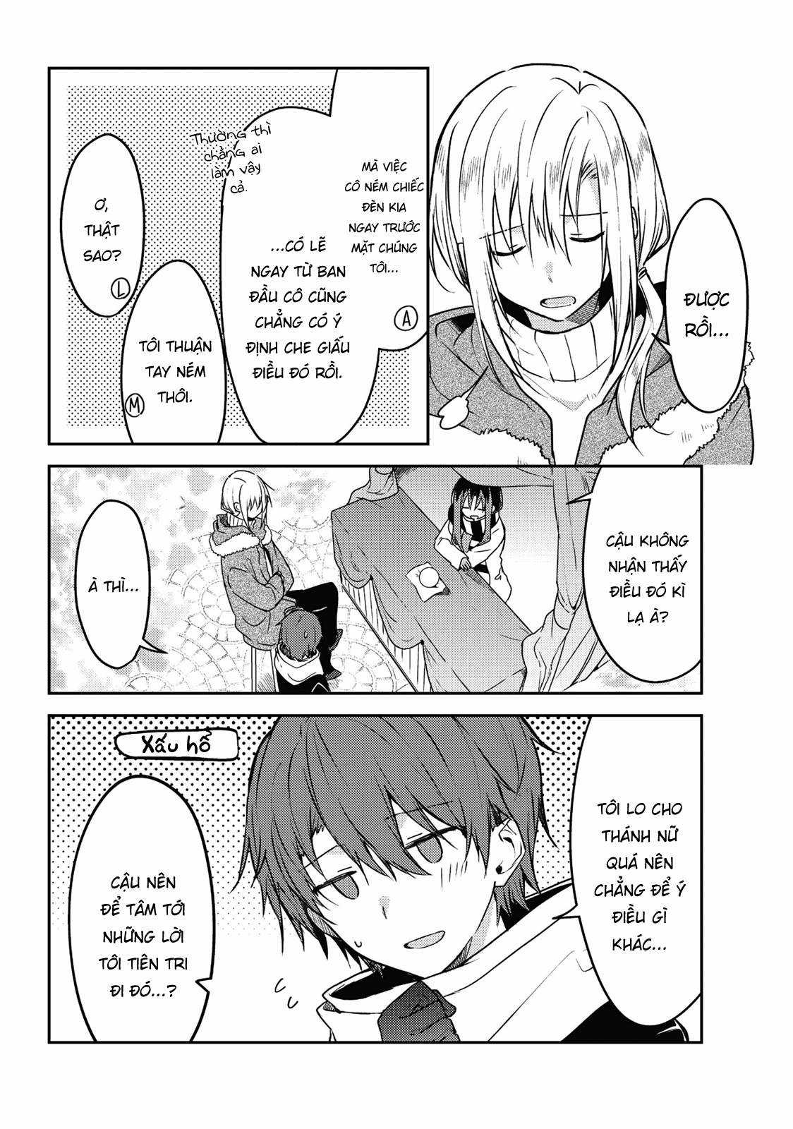 Shiro Seijo to Kuro Bokushi Chapter 49 trang 16