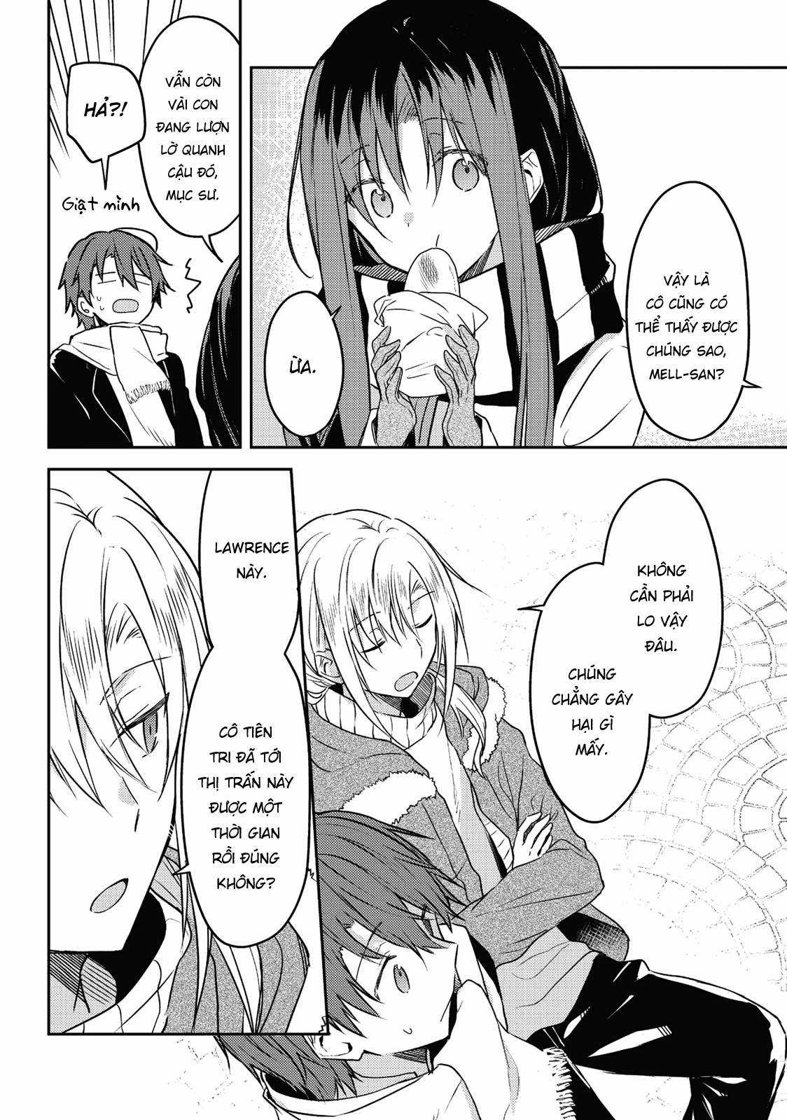 Shiro Seijo to Kuro Bokushi Chapter 49 trang 6