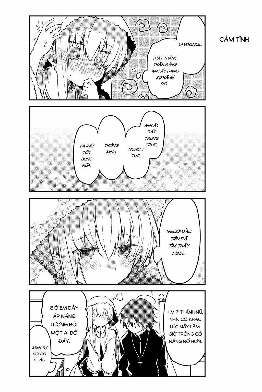 Shiro Seijo to Kuro Bokushi Chapter 5 trang 10