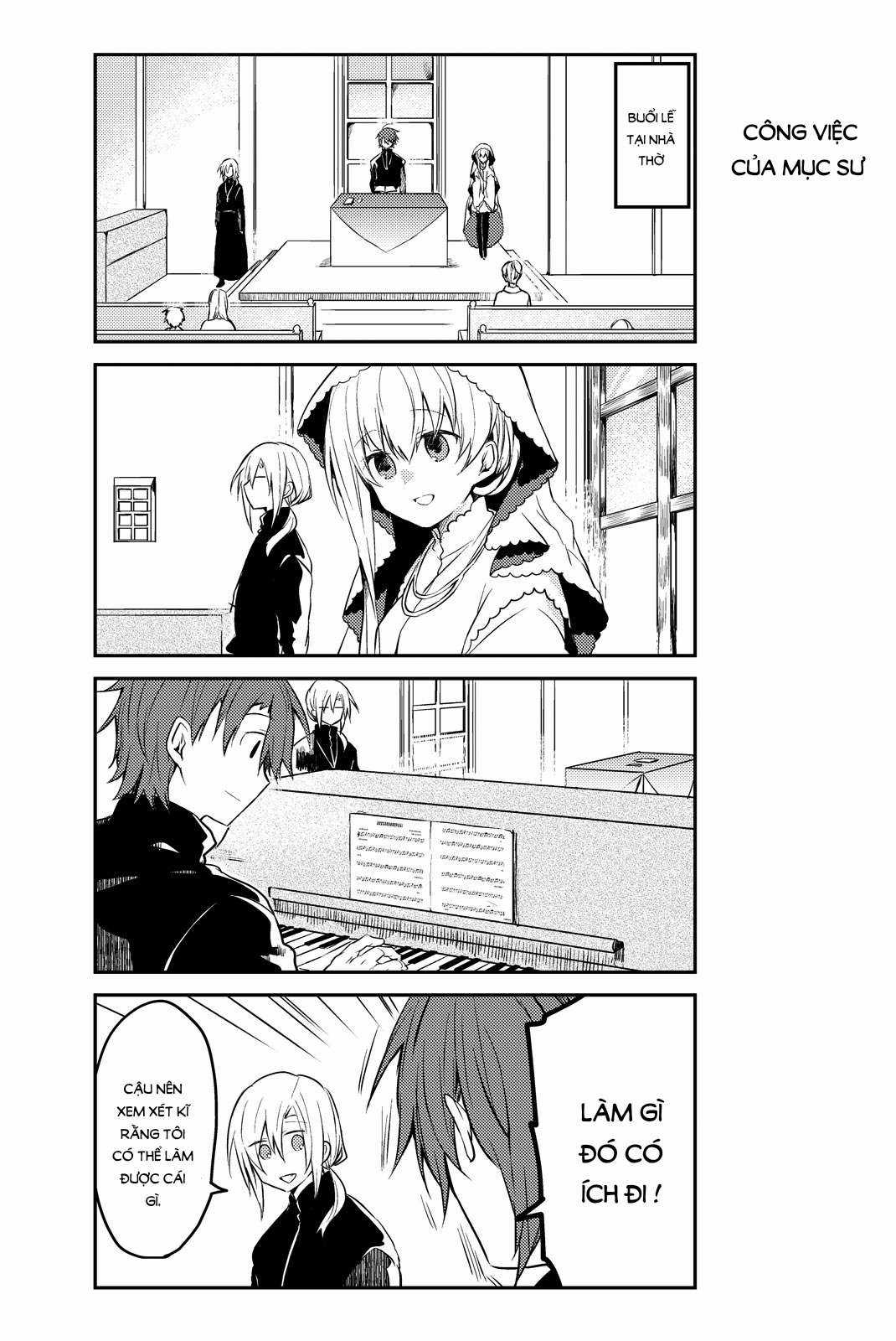 Shiro Seijo to Kuro Bokushi Chapter 5 trang 11