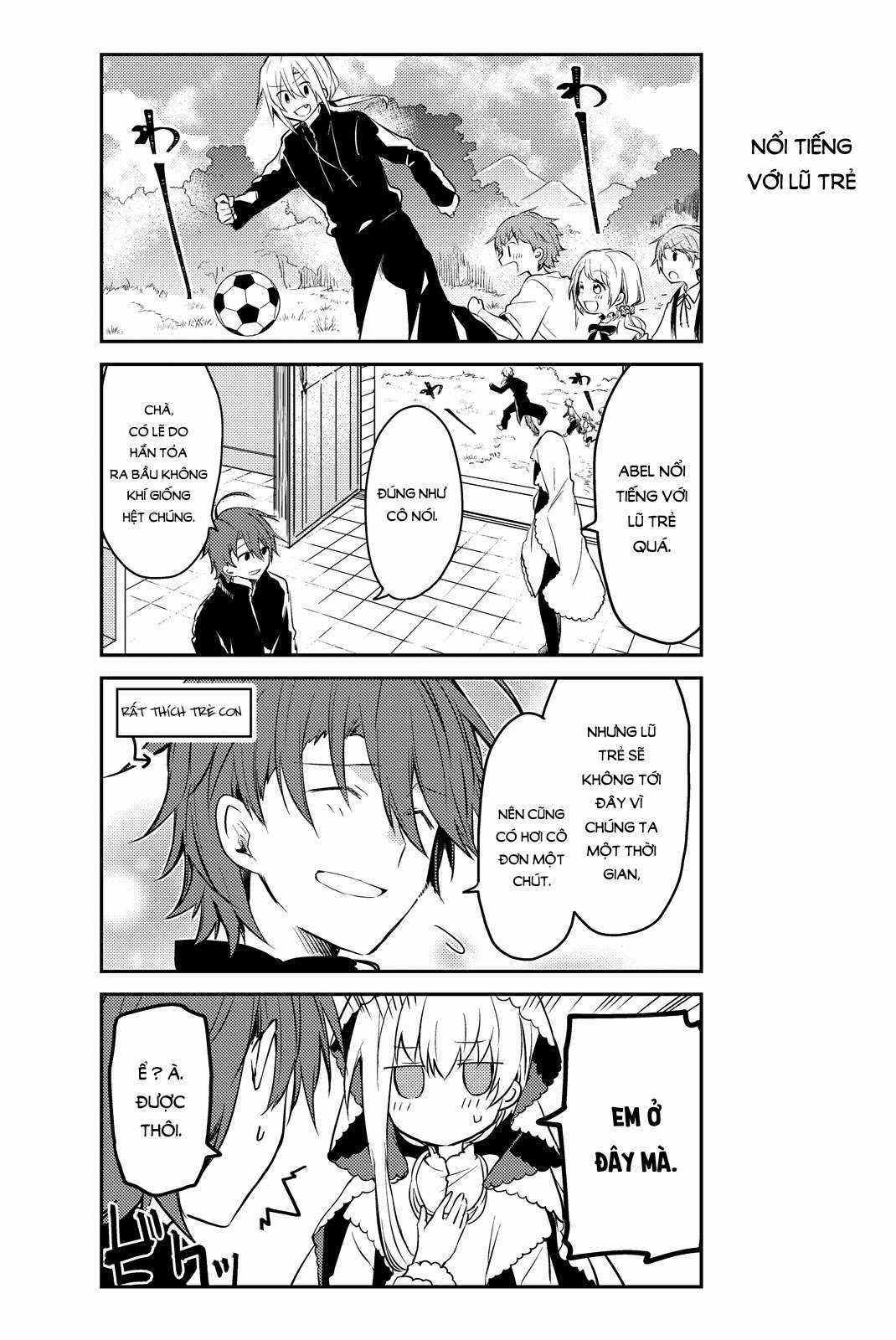 Shiro Seijo to Kuro Bokushi Chapter 5 trang 12